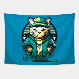 RAP CAT Tapestry