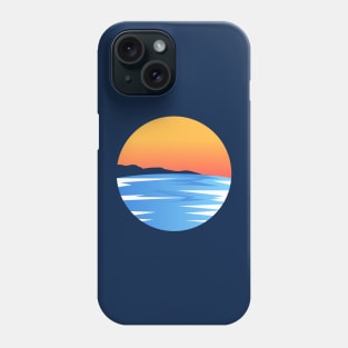 Sea and Sunset, Beach Sunset Phone Case