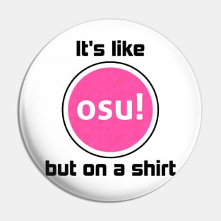 osu!mania Pin for Sale by OSU RGC