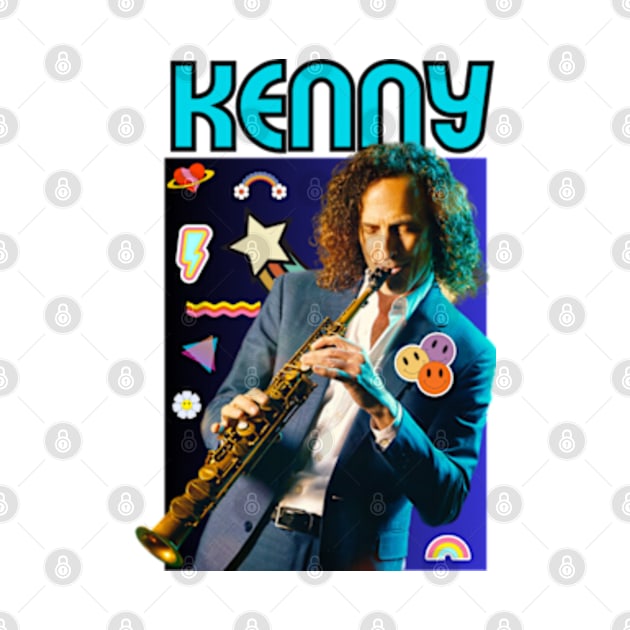 Kenny G quotes art 90s style retro vintage 70s by graphicaesthetic ✅