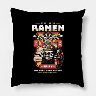 Ramen of Doom (helmet) Pillow