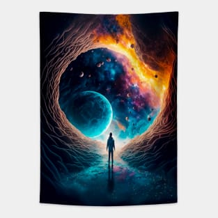 Space Portal Level 7 Tapestry