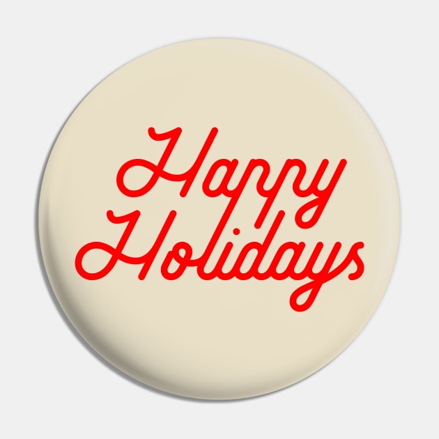 Happy  Holidays Pin by vladocar