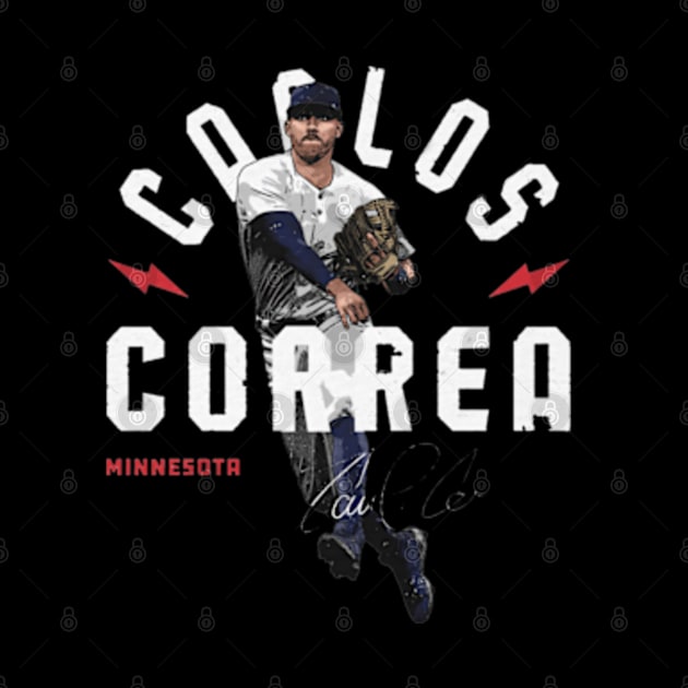 Carlos Correa Minnesota Arc by Jesse Gorrell