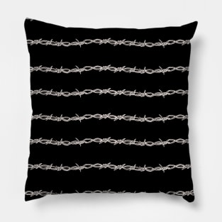 Barbed Wire pattern Pillow