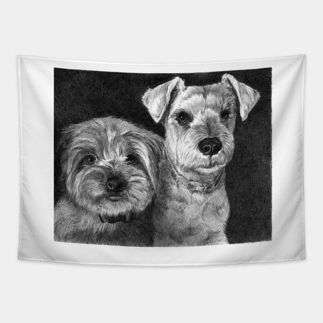 LOLA and TRIPP Tapestry by FaithfulFaces