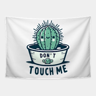 Prickly Persona - Humorous Cactus Pot Tapestry