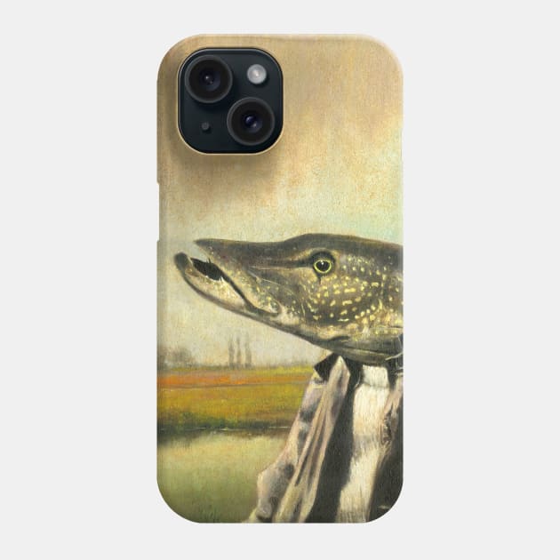 Mr Pike Phone Case by mictomart