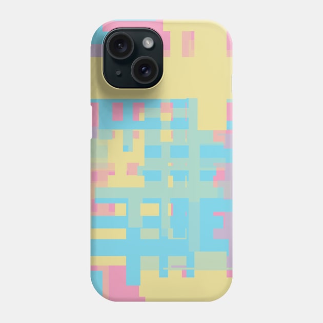 Geometric Seamless Fashion Fabric Colored Phone Case by MichelMM