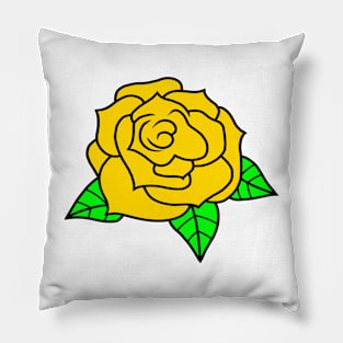 Yellow Roses Pillow