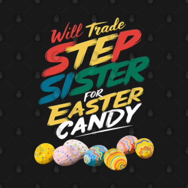 Will Trade Step Sister For Easter Candy Funny Boys Kids Toddler by Shopinno Shirts