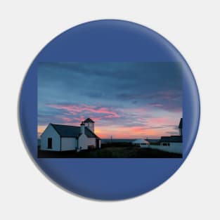 Rocky Island Sunrise Pin