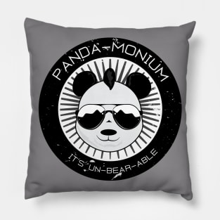 Panda-ponium! Pillow