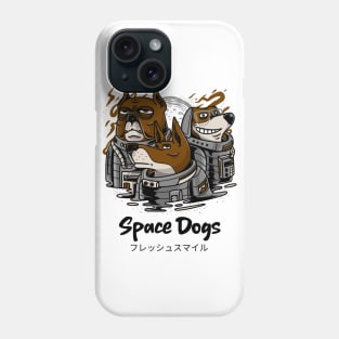 Space Dogs On A Big Woof Adventure Phone Case