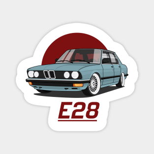 E28 Classic bimmer Magnet