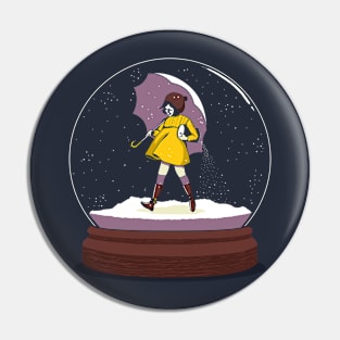 Salt Globe Pin