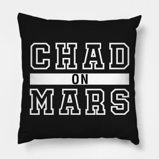 Chad On Mars Pillow