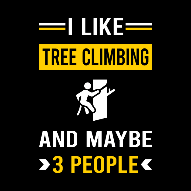 3 People Tree Climbing Climber by Good Day