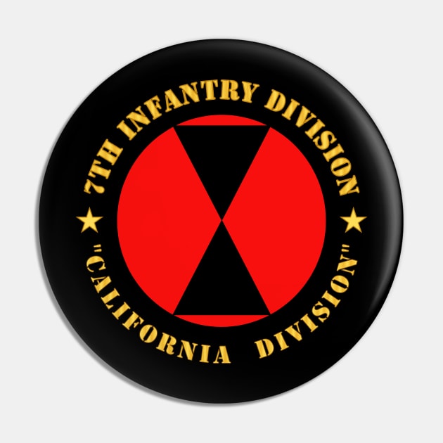 7th Infantry Division - California Division wo Bkgrd Pin by twix123844