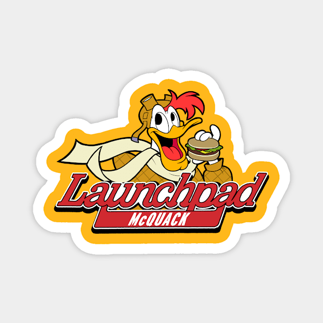 Crazy Good Launchpad McQuack Magnet by JoTheZette