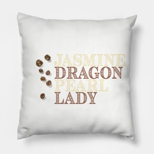 Jasmine DRAGON Pearl LADY Pillow