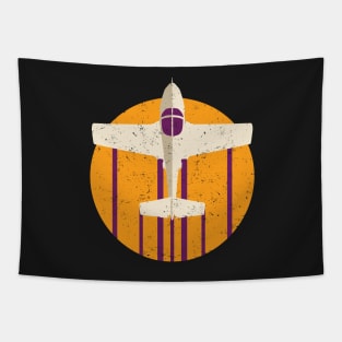 T-37 Tweet Jet Airplane Tapestry