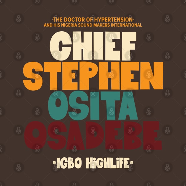 Osita Osadebe - Embodying Igbo Highlife Excellence by Boogosh