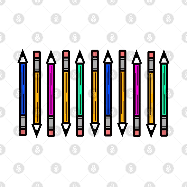 Pencil Pattern by TaliDe
