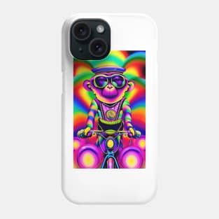 Monkey Riding Bike Phone Case