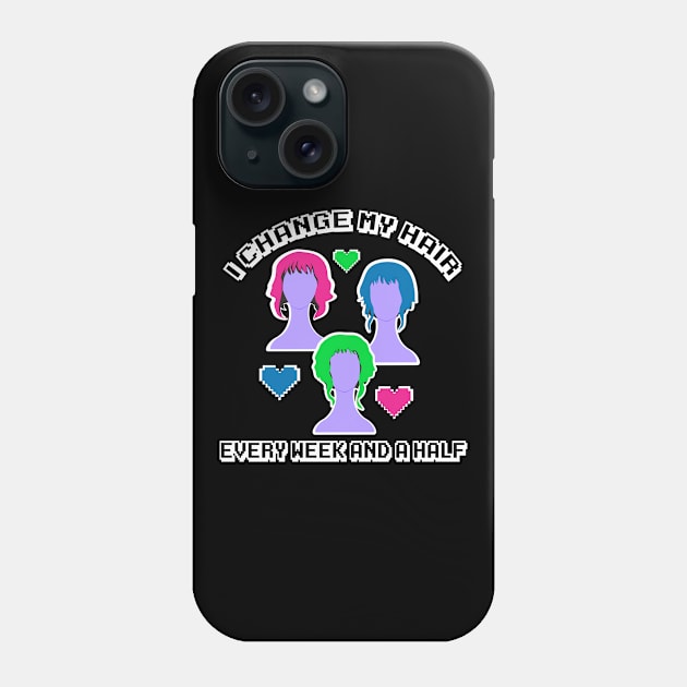 Ramona's hairstyles Phone Case by Brunaesmanhott0