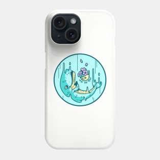 The Whale and the Petunias Phone Case