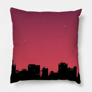 Night city Pillow