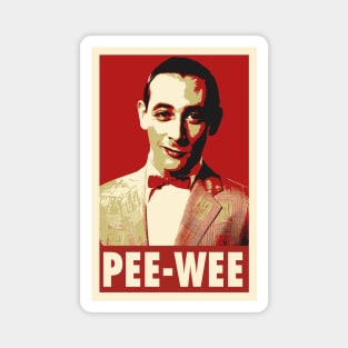 Pee-wee Herman Pop Art Style Magnet