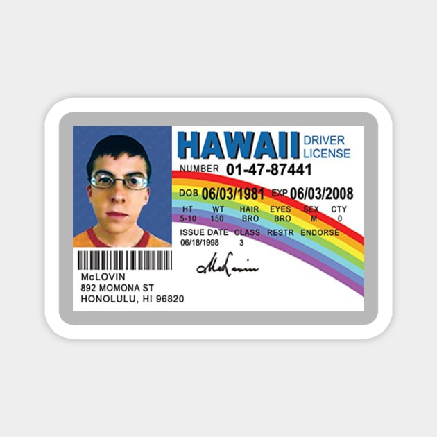 McLovin Magnet by Virly