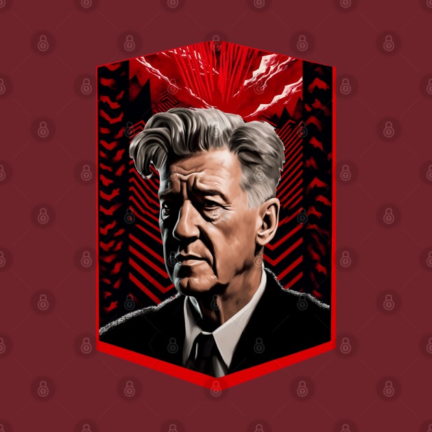 David Lynch by pandas doing stuff