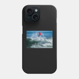 Bodyboarder in action Phone Case