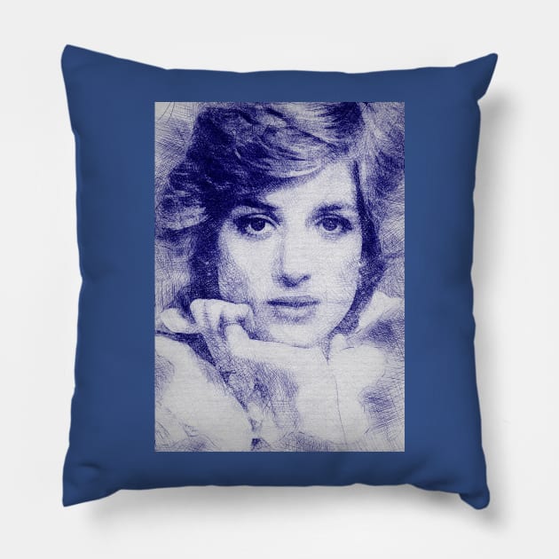 diana princess Pillow by pucil03