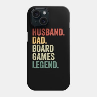 Husband Dad Board Game Legend Phone Case