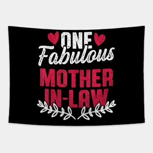 One Fabulous Mother In Law Womens Mothers Day Tapestry