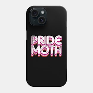 Lesbian+ Moth: Illuminating Love Phone Case