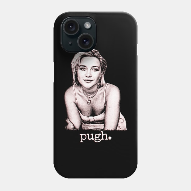 Florence Pugh Phone Case by Lowchoose