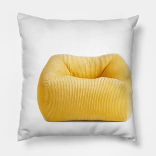 yellow bean bag Pillow