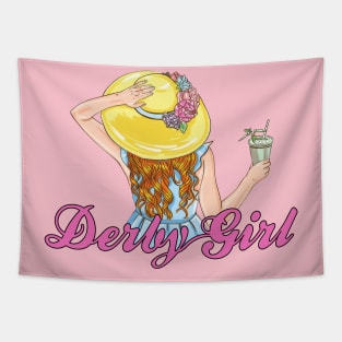 Derby Girl Tapestry