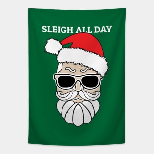 Sleigh All Day Tapestry