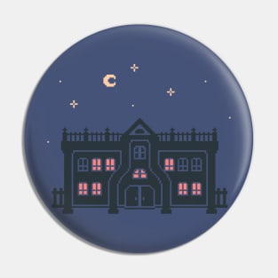 Manster Mansion Pin