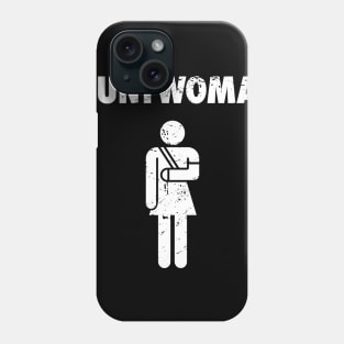 Stuntwoman Fractured Broken Hand Get Well Gift Phone Case