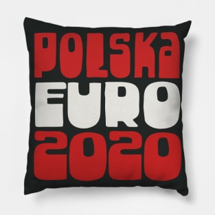 Polska Euro 2020 Soccer Gift Design Pillow