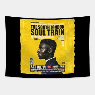 POSTER TOUR - SOUL TRAIN THE SOUTH LONDON 25 Tapestry