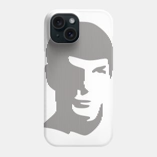 Illustration Of Cristiano Ronaldo Face Phone Case