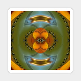 Serpent Mound Cymatics 44 Magnet